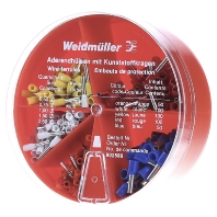 Weidmüller 9025900000 Adereindhuls assortiment 0.5 mm² 2.5 mm² Oranje, Wit, Geel, Rood, Blauw 400 st