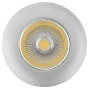 LED recessed ceiling spotlight ECO Flat IP44 8W chr-matt 4000K 38, 1856806113 - Promotional item