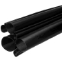 Medium-walled shrink tubing 12/3mm black MDT-A 12/3