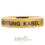 Warning tape yellow with Text/symbols DE-9999-6048-2
