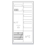 Komplett-Schrank EFH/3Pkt. 1Z 1V 1APZ HLAK S27ZA110