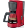 Coffee maker with glass jug