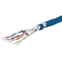 Datenkabel Kat.7 blau 4P S/FTP AWG23 GC1000-4P-Eca-T1000