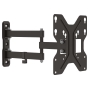 Wall mount black for audio/video WHS151