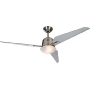 Deckenventilator chrom geb. m. Fernb. EcoAviatos 132 BN-SL