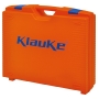 Kunststoffkoffer orange mit Logo KK50IS