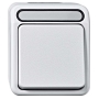 Push button 1 make contact (NO) grey MEG3154-8029