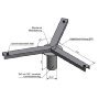 Accessory for light pole Sterntraverse D=108