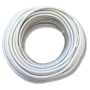 Coaxial cable 75Ohm white SKR2000