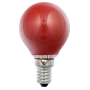 Tropfenlampe 45x75mm E14 230V 25W rot 40265