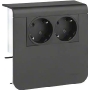 Socket outlet box for skirting duct SL 20055900 gsw