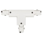 T-connector ShopLine 3-phase left white, 312433 - Promotional item