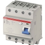 Residual current breaker 4-p F404A-LF63/0.03