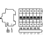 Phase busbar 2-p 10mm 1035mm SZ-PSB 54 N