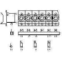 Phase busbar 3-p 16mm 231mm SZ-PSB 7 N