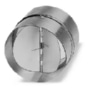 Rohrr�ckschlagklappe DN100 Kunststoff RSK 100