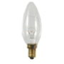 Candle-shaped lamp 15W 130V E14 clear 40879