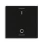 Wippe fr KNX Taster Light 55 1-fach, Schwarz matt, Schalten BE-TAL55W106.B1