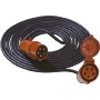 Power cord/extension cord 5x2,5mm 10m 347.171