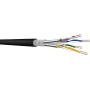 Data Cable, Category 7, Tr.1000 S/FTP AWG23 Black, UC900 SS23 4P PE