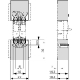 Cover for low-voltage switchgear NZM3-XKSAV