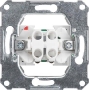 2-pole switch flush mounted 111700