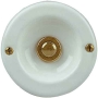 Door bell push button flush mounted KS 2074 WS