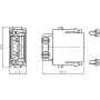 Adapter-Modul ohne D-Sub-Einsatz 09 14 000 9931