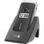 Clamshell phone black doro Primo 413 sw