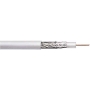 Coaxial cable 75Ohm white LCD 89/100m