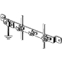 Earthing rail for lightning protection ZES 11