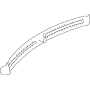 Cable bracket 126,5mm 794/100