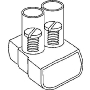 Verbindungsklemme 16qmm, 1-polig B62