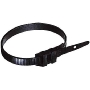 Cable tie 9x500mm black 31920