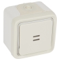 Push button 1 make contact (NO) white 69764