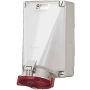 Wanddose 125A,5p,6h,400V,IP67 143