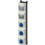 CEE-Socket combination wall mount IP44 960001