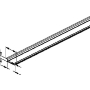 DIN rail (top hat rail) 35/7.5 mm 2000mm 2933/2 BO