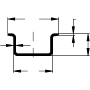 DIN rail (top hat rail) 35/15 mm 2000mm 2934/2 GL