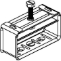 Cable clamp for strut 65...80mm BUE 100/80.25 E3