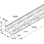 Cable tray 50x100mm RSV 50.100