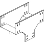 Tee funnel for cable tray (solid wall) RTQ 35.100