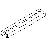 Profilschiene m.Lochung CMS3518P2000FS