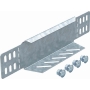 End piece for cable tray (solid wall) RWEB 610 FS