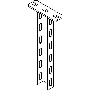 Ceiling profile for cable tray 1000mm US 3 K 100 FT