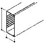 Wireway 100x230mm RAL9010 WDK100230RW