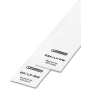 Labelling material 29x8mm white ES/LP-BW