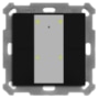 KNX RF+ Push Button Plus 4-fold w. Actuator, Black matt RF-TA55A406.01