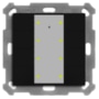 KNX RF+ Push Button Plus 8-fold w. Actuator, Black matt RF-TA55A806.01