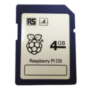 SD Karte 4GB Raspberry Pi OS installiert - Aktionspreis - 10 Stck verfgbar